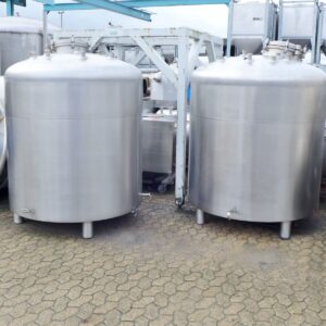 1809 liter tank in Acid-proof 316