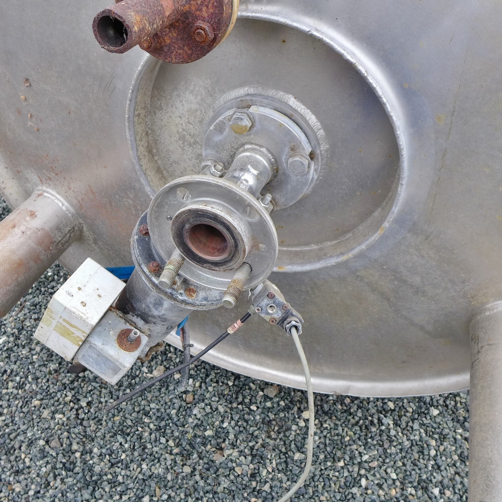 1855 liter tank in Acid-proof 316
