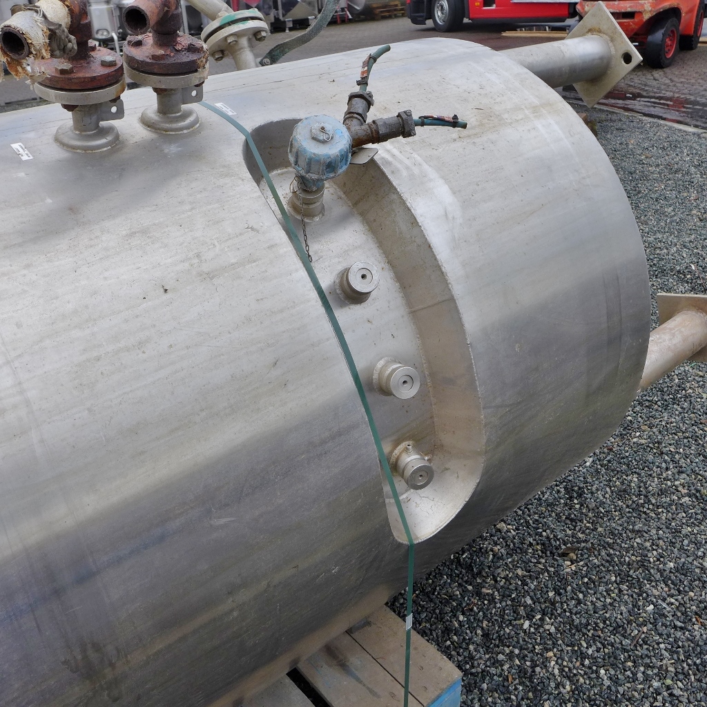 1855 liter tank in Acid-proof 316
