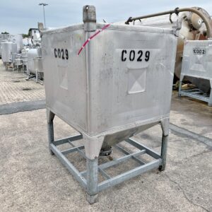 1950 liter tank in 304 stainless steel