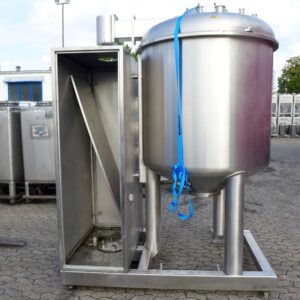 1980 liter tank in Acid-proof 316