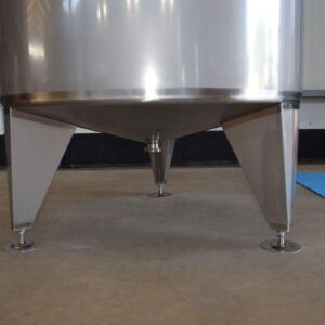 2000 liter tank in 304 stainless steel