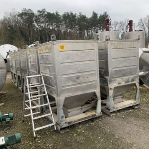 2000 liter tank in 304 stainless steel