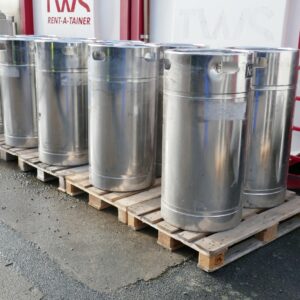 204 liter tank in Acid-proof 316
