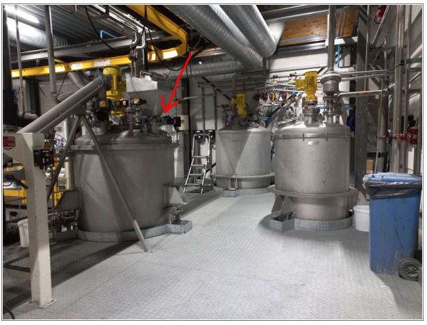 2100 liter tank in Stainless 304