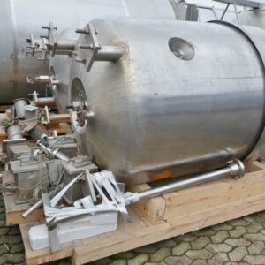2130 liter tank in Acid-proof 316