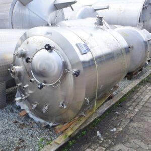 2245 liter tank in Acid-proof 316