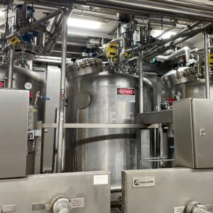 2400 liter tank in Acid-proof 316