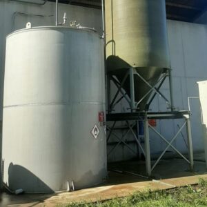 24450 liters tank in Stainless 304 (double jacketed)