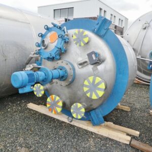 2500 liter tank in Acid-proof 316