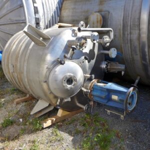 2500 liter tank in Acid-proof 316