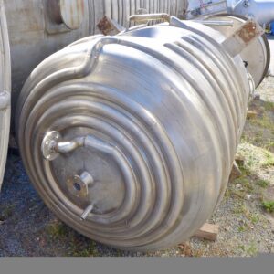 2500 liter tank in Acid-proof 316