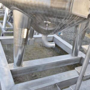 2700 liter tank in Acid-proof 316