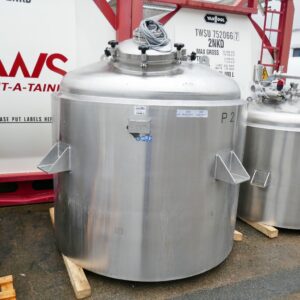 2900 liter tank in Acid-proof 316