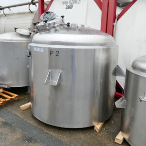 2900 liter tank in Acid-proof 316