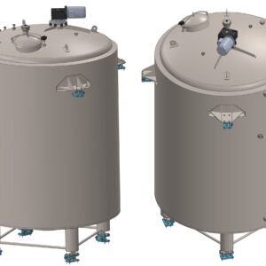 15 000 liters tank in stainless 304 or acid-proof 316