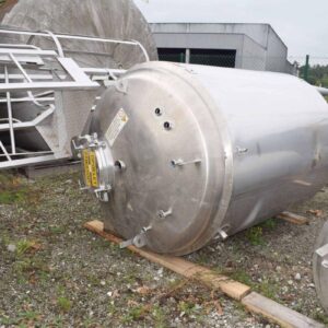 3000 liter tank in 304 stainless steel