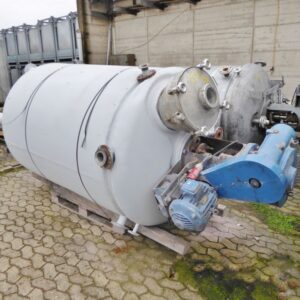 3000 liter tank in Acid-proof 316