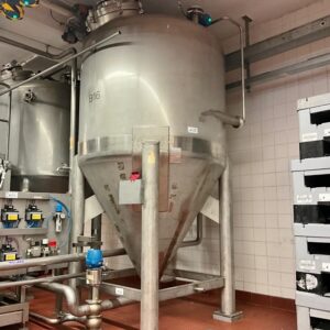 3000 liter tank in Acid-proof 316