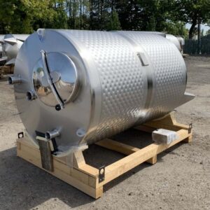 3200 liter tank in Acid-proof 316