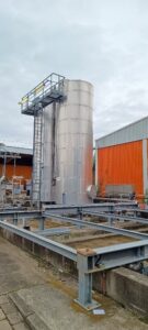 32000 liter tank in Acid-proof 316
