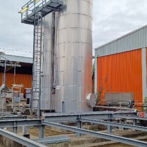 32000 liter tank in Acid-proof 316