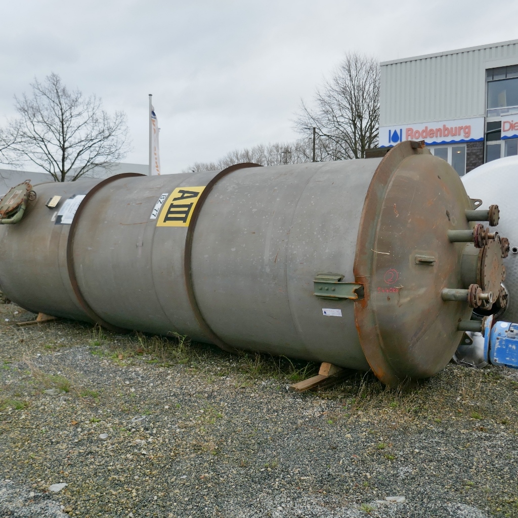 32000 liter tank in Acid-proof 316