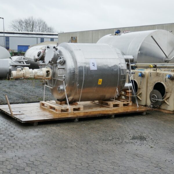 3230 liter tank in Acid-proof 316