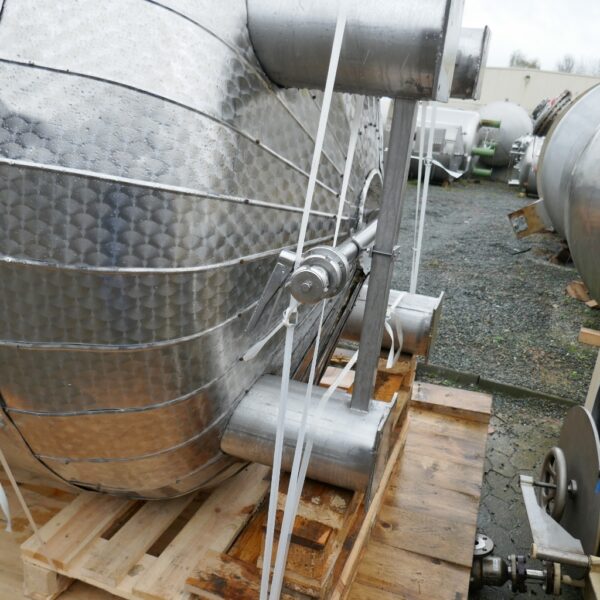 3230 liter tank in Acid-proof 316