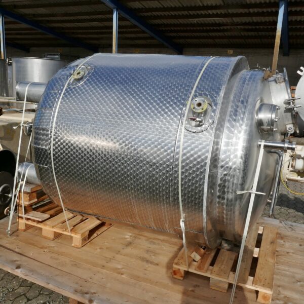 3230 liter tank in Acid-proof 316