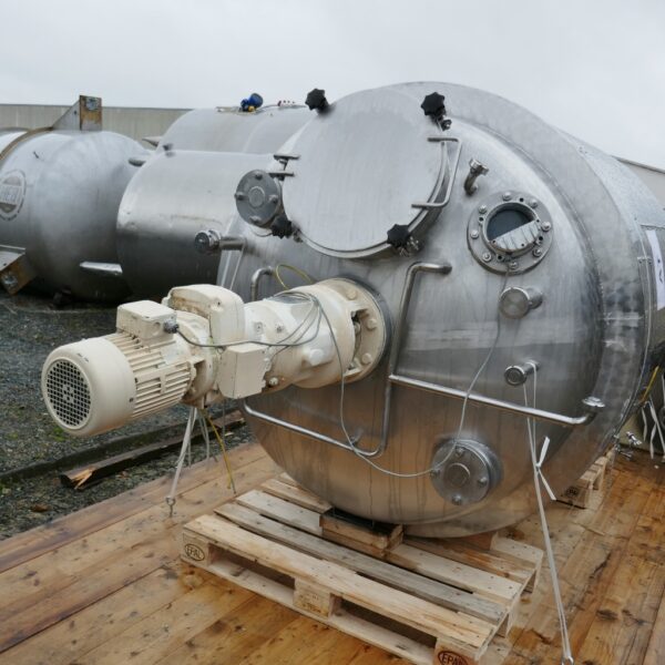 3230 liter tank in Acid-proof 316