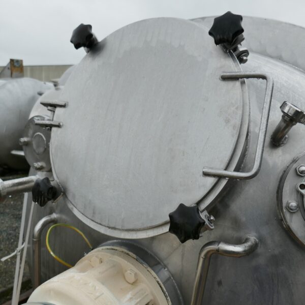 3230 liter tank in Acid-proof 316