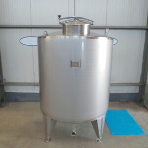 3300 liter tank in Acid-proof 316