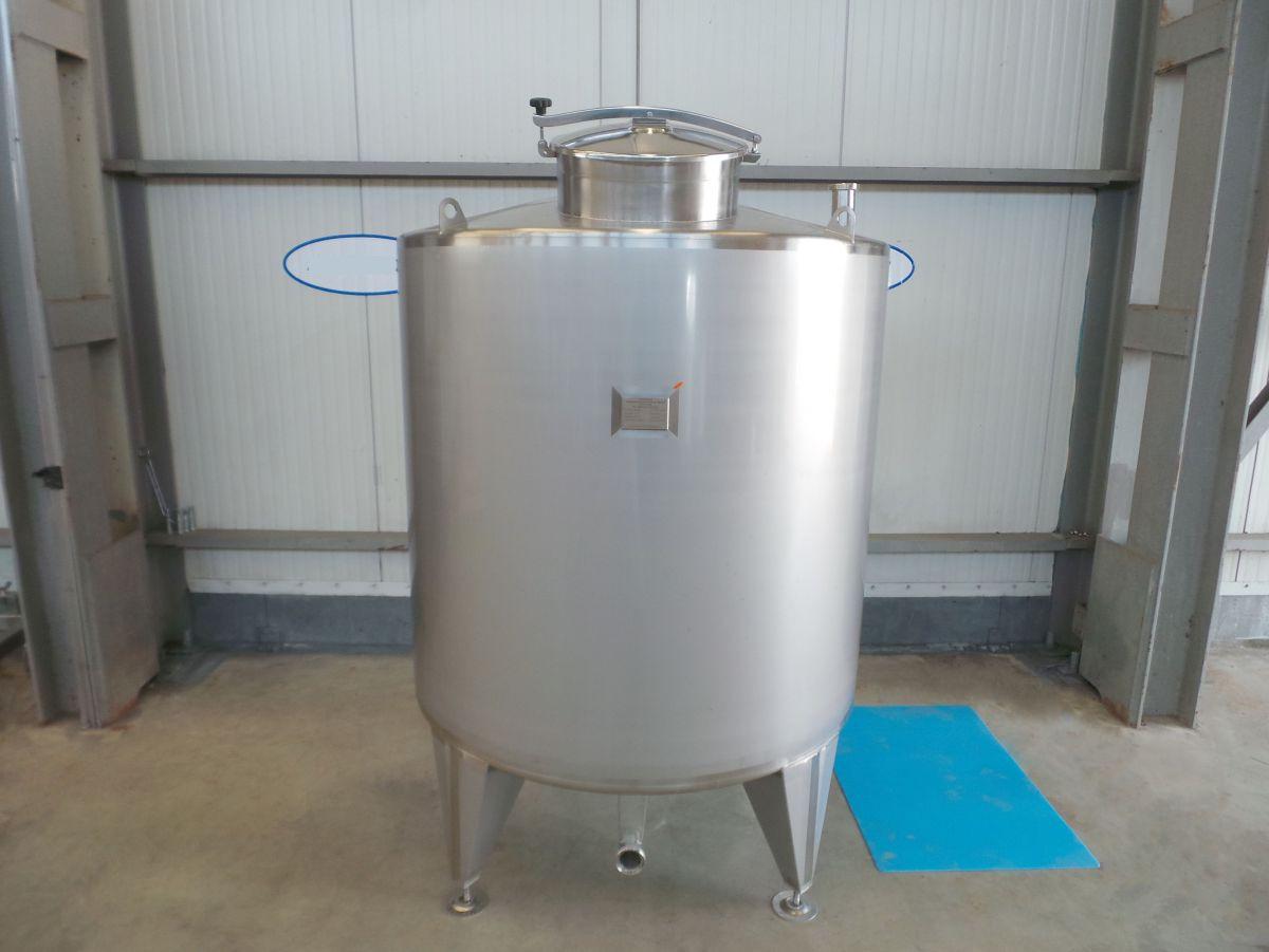 3300 liter tank in Acid-proof 316
