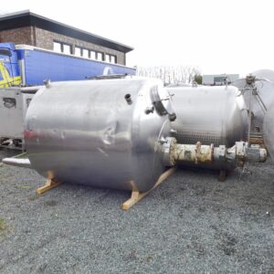3500 liter tank in 304 stainless steel