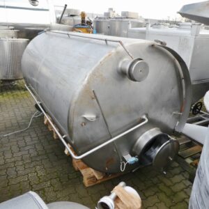 3500 liter tank in Acid-proof 316