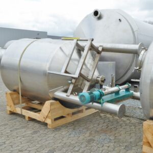 3660 liter tank in Acid-proof 316