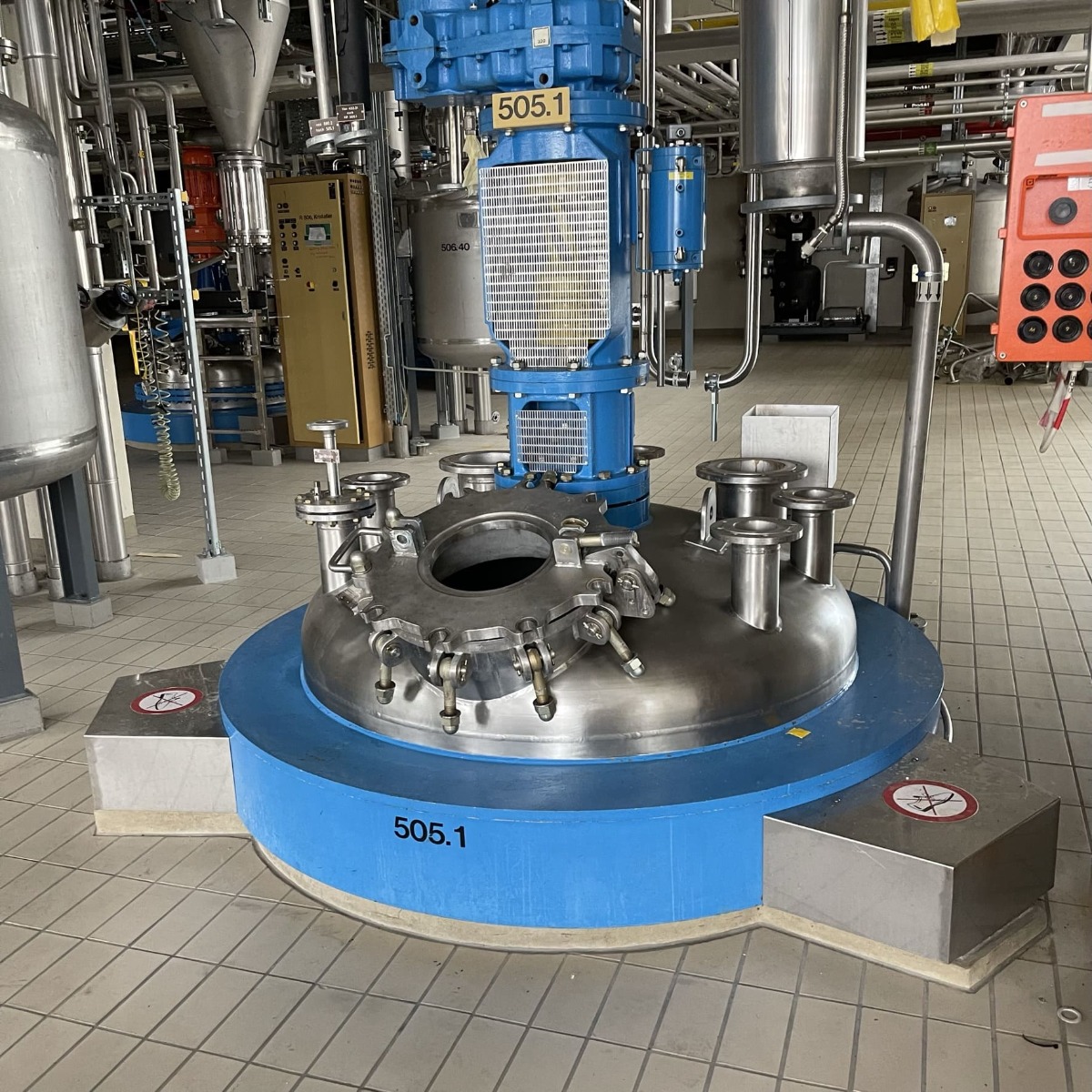 3690 liters tank in Acid-proof 316