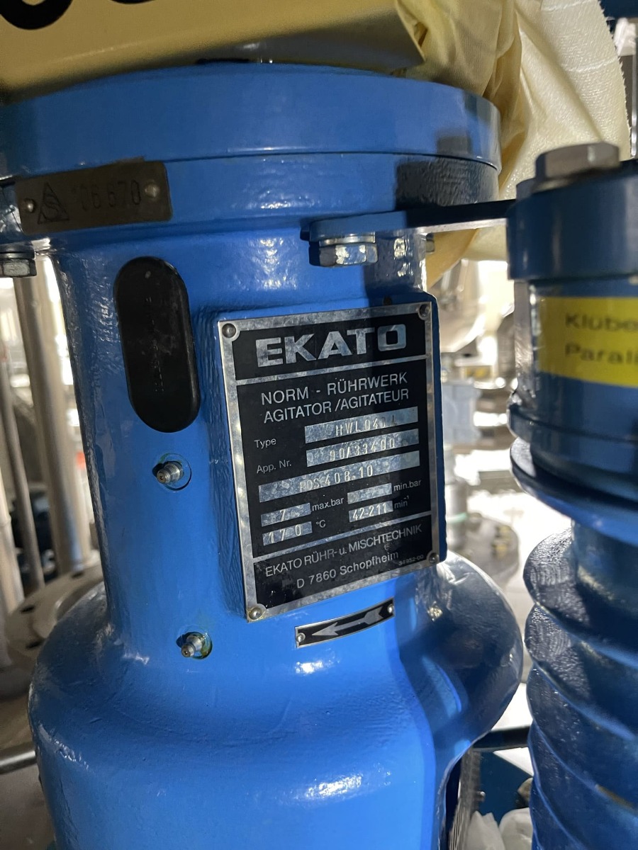 3690 liters tank in Acid-proof 316