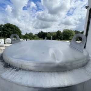 4000 liter tank in 304 stainless steel