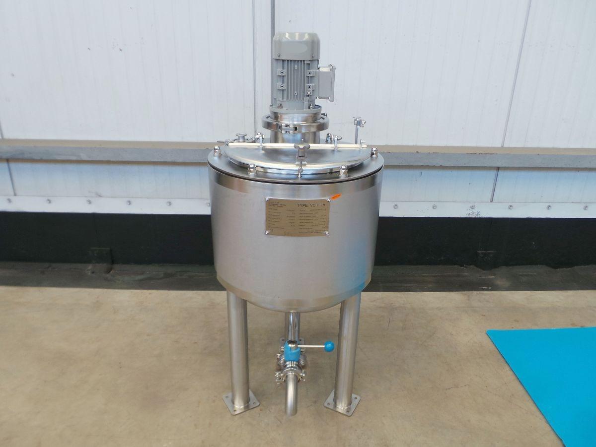 50 liter tank in Acid-proof 316