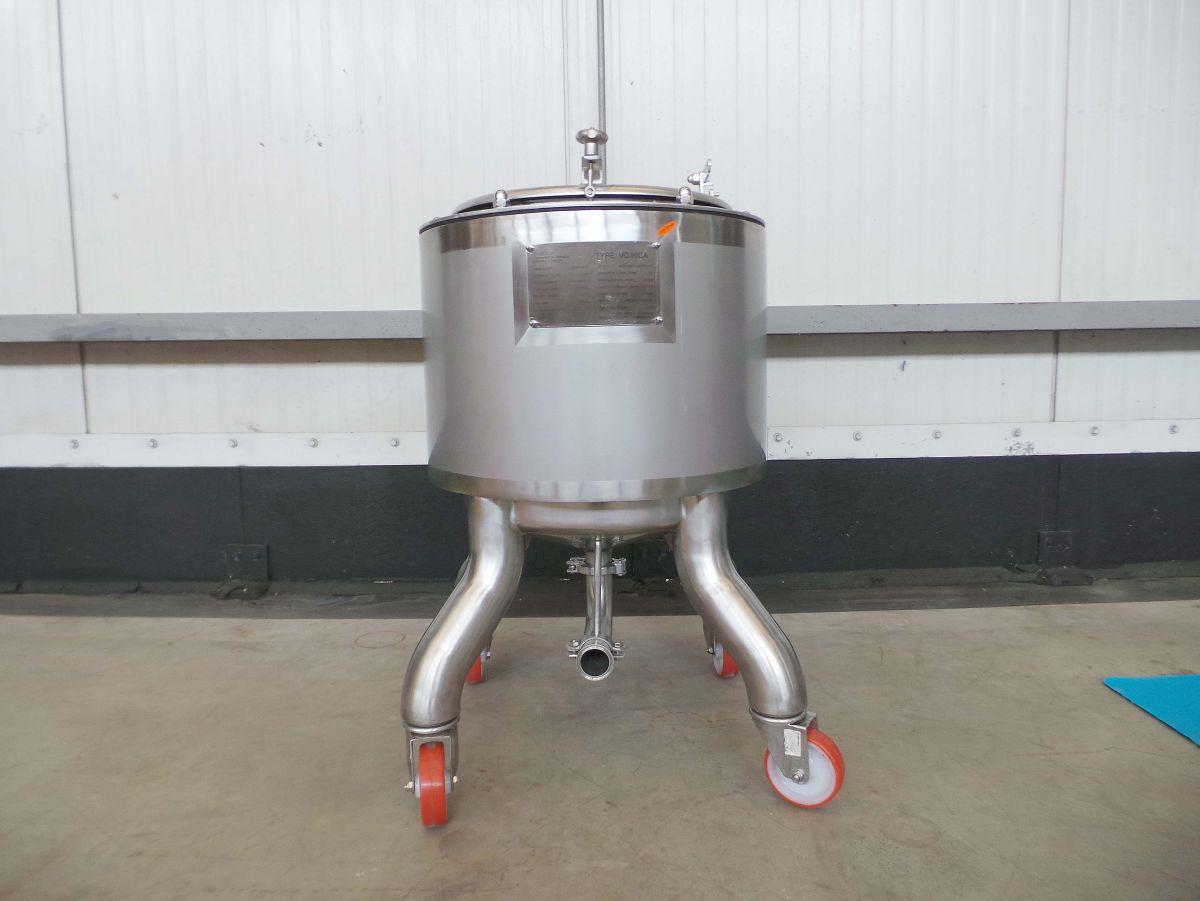 50 liter tank in Acid-proof 316