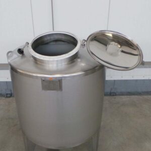 500 liter tank in 304 stainless steel