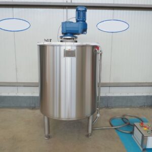 500 liter tank in 304 stainless steel