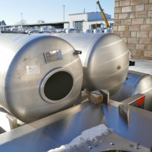 500 liter tank in 304 stainless steel