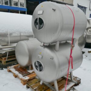 500 liter tank in 304 stainless steel