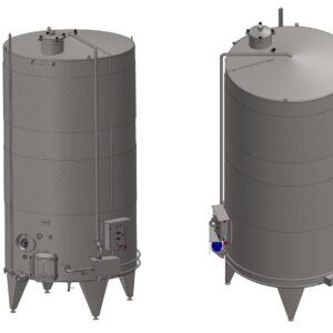500 liters tank in stainless 304 or acid-proof 316