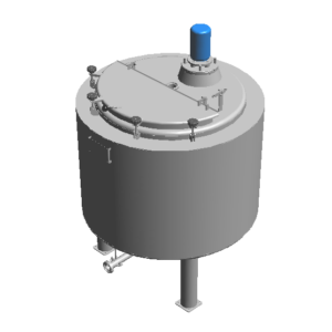 500 liter tank in Acid-proof 316