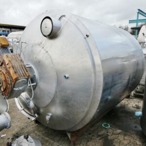 5000 liter tank in 304 stainless steel