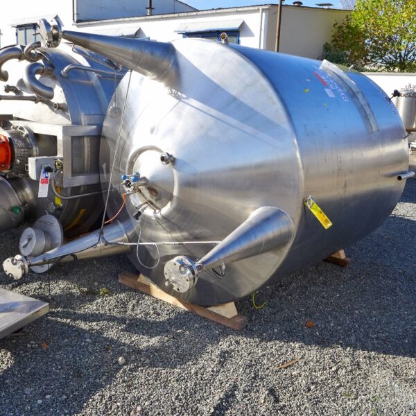 5000 liter tank in 304 stainless steel